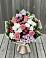 Букет цветов из: Альстромерии, Гвоздики, Розы и Хризантемы в Доры