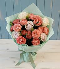 Букет цветов из:  Розы в Доры