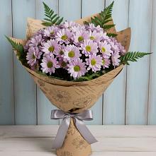 Букет цветов из:  Хризантемы #REPLACE_PRED# Доры
