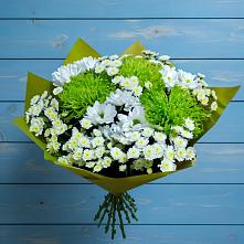 Букет цветов из:  Хризантемы #REPLACE_PRED# Доры