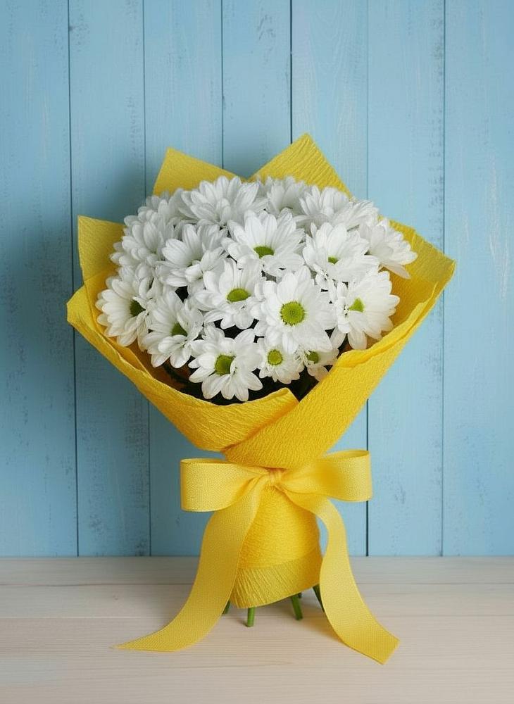 Букет цветов из: Хризантемы в Доры