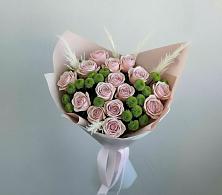 Букет цветов из:  Розы и Хризантемы в Доры