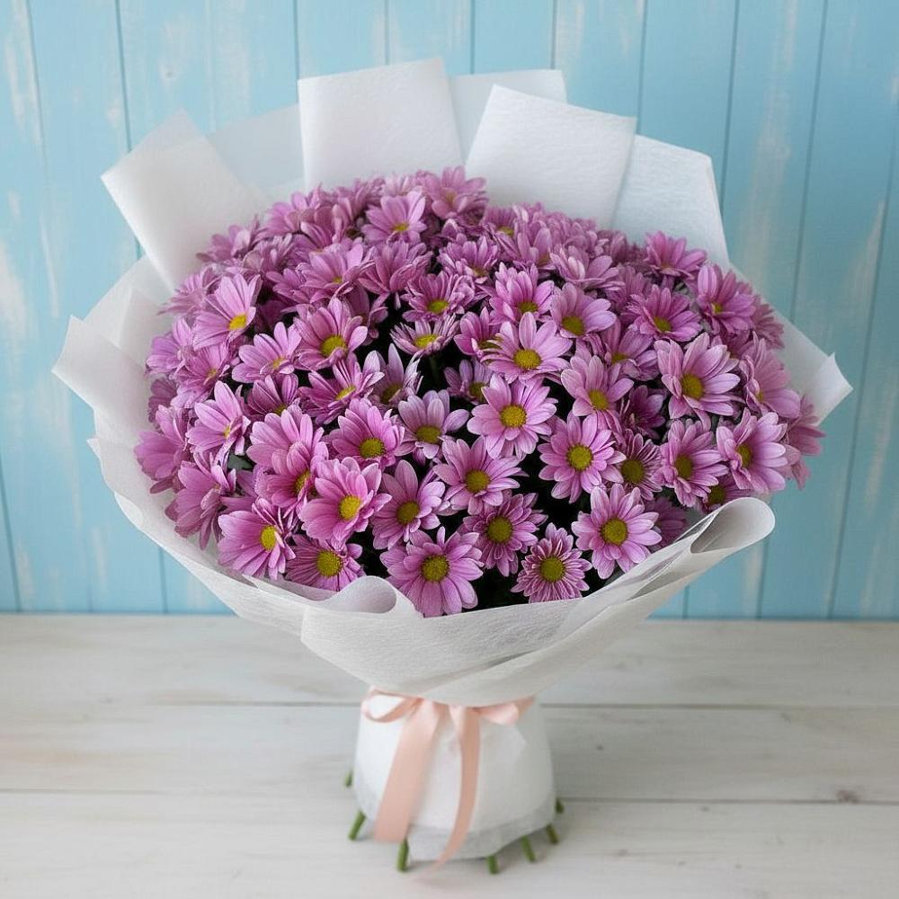 Букет цветов из: Хризантемы в Доры