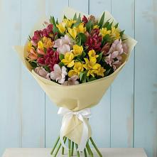 Букет цветов из:  Альстромерии в Доры