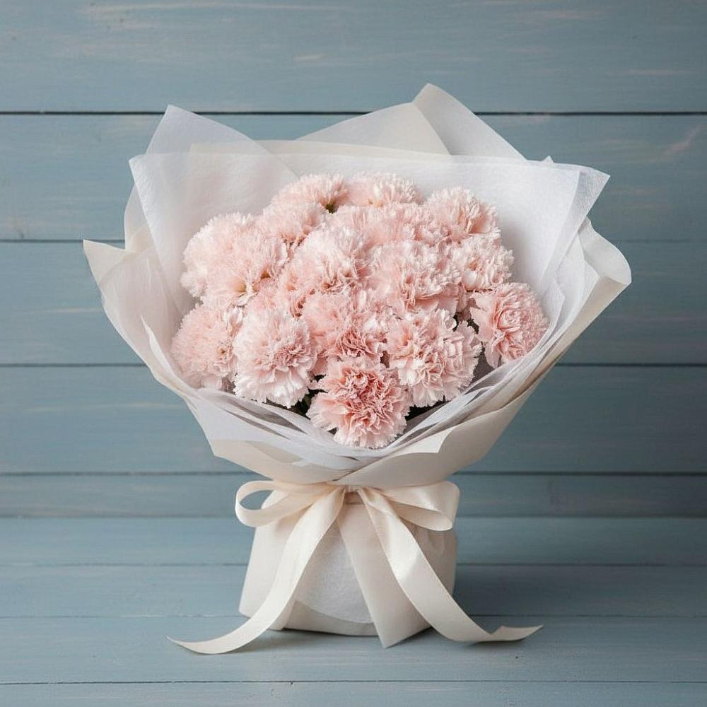 Букет цветов из: Гвоздики в Доры