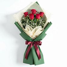 Букет цветов из:  Розы в Доры
