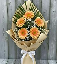 Букет цветов из:  Герберы #REPLACE_PRED# Доры