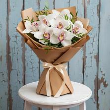 Букет цветов из:  Орхидеи и Розы в Доры